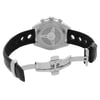 Back View Of Solid Back Case And Open Leather Band Of Tissot T100.417.16.051.00 Watch New Condition