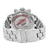 Back View Of {Caseback} Back Case And Closed Stainless Steel Band Of Breitling A1337011/A660-135A Watch Pre Owned Condition