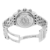 Back View Of {Caseback} Back Case And Open Stainless Steel Band Of Breitling A1335611/F517-372A Watch Pre Owned Condition