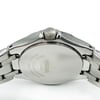 View Of Crown Facing Side Of Pulsar PXT913 Stainless Steel Watch Display Model Condition
