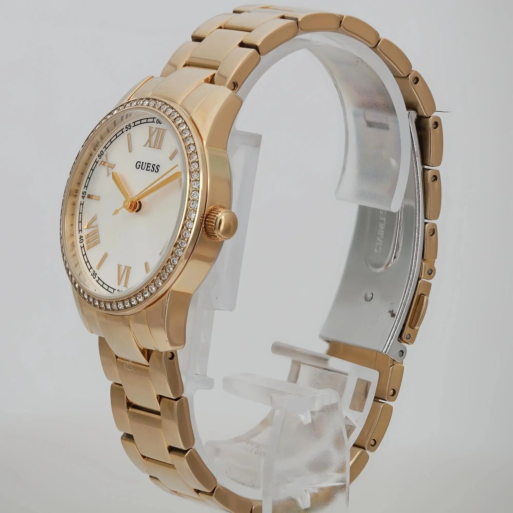 2nd image of GUESS Guess Status Wristwatch, PreOwned condition