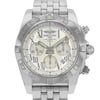 Up Close Front Facing Picture Of Breitling AB011012/A690-375A Stainless Steel Watch Pre Owned Condition