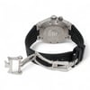 Back View Of Screwback Back Case And Open Rubber Band Of Vacheron Constantin 47450/000W-9511 Watch Pre Owned Condition