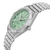 View Of Crown Facing Side Of Breitling A10380101L1A1 Stainless Steel Watch Display Model Condition