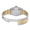 Back View Of Solid Back Case And Open Stainless Steel,Yellow Gold Band Of Rolex 326933 Watch Pre Owned Condition