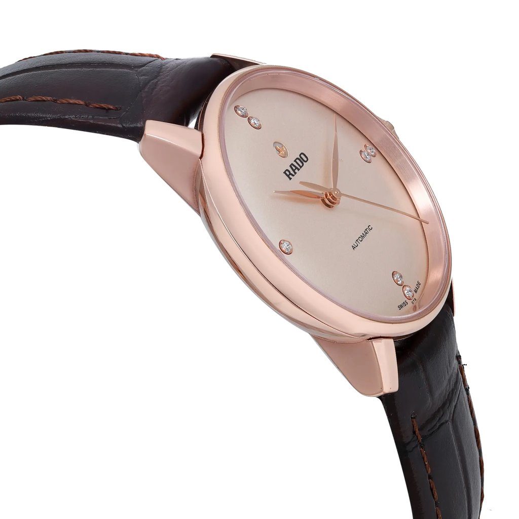 View Of Opposite Crown Facing Side Of Rado R22865765 Stainless Steel Watch Pre Owned Condition