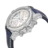 View Of Crown Facing Side Of Breitling A13370 Stainless Steel Watch Pre Owned Condition