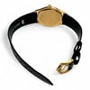 Back View Of Snap Back Case And Open Leather Band Of Patek Philippe 3923J Watch Pre Owned Condition