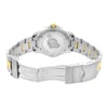 Back View Of {Caseback} Back Case And Open Stainless Steel Band Of TAG Heuer WAF1124.BB0807 Watch Pre Owned Condition