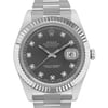 Up Close Front Facing Picture Of Rolex 116334 Stainless Steel Watch Pre Owned Condition