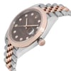 View Of Crown Facing Side Of Rolex 126301 Stainless Steel Watch Unworn Condition