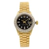 Front Full View Of Rolex 6917 Gold 18kt Watch Pre Owned Condition {Product Condition}
