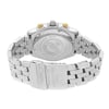 Back View Of Solid Back Case And Closed Stainless Steel Band Of Breitling B13050.1 Watch Pre Owned Condition