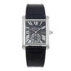 Front Full View Of Cartier W5330004 Stainless Steel Watch Pre Owned Condition {Product Condition}