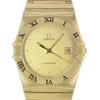 Up Close Front Facing Picture Of OMEGA n/a Gold 18kt Watch Pre Owned Condition
