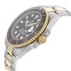 View Of Crown Facing Side Of Rolex 116613 Stainless Steel Watch Pre Owned Condition