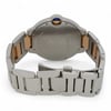 Back View Of Solid Back Case And Closed Stainless Steel,Rose Gold Band Of Cartier W6920032 Watch Pre Owned Condition