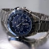 Up Close Front Facing Picture Of Maserati R8873612043 Stainless Steel Watch Pre Owned Condition