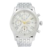 Front Full View Of Breitling A13024.1 Stainless Steel Watch Pre Owned Condition {Product Condition}