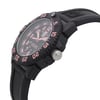 View Of Crown Facing Side Of Luminox XS.7065 Carbon Watch Pre Owned Condition