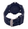 Back View Of Screwback Back Case And Closed Rubber Band Of Luminox XS.0301.L Watch Pre Owned Condition