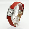 View Of Crown Facing Side Of mondaine A666.30325.11SBC Stainless Steel Watch Pre Owned Condition
