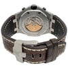 Back View Of Exhibition Back Case And Closed Leather Band Of Audemars Piguet 26470ST Watch Pre Owned Condition