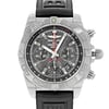 Up Close Front Facing Picture Of Breitling AB011010/BB08-153S Stainless Steel Watch Pre Owned Condition