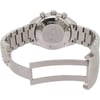 Back View Of Solid Back Case And Open Stainless Steel Band Of OMEGA 323.10.40.40.04.001 Watch Pre Owned Condition