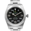 Up Close Front Facing Picture Of Rolex 116900 Stainless Steel Watch Display Model Condition