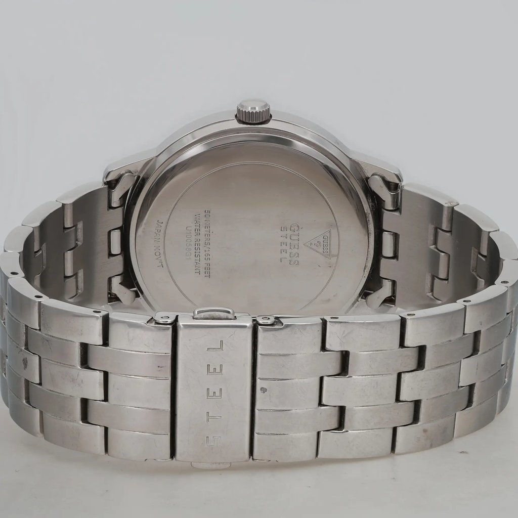 3rd image of GUESS Guess Tailor Wristwatch, PreOwned condition