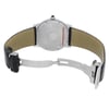 Back View Of Screwback Back Case And Closed Leather Band Of Cartier WSRN0003 Watch Pre Owned Condition