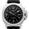 Up Close Front Facing Picture Of Panerai PAM00063 Stainless Steel Watch Pre Owned Condition