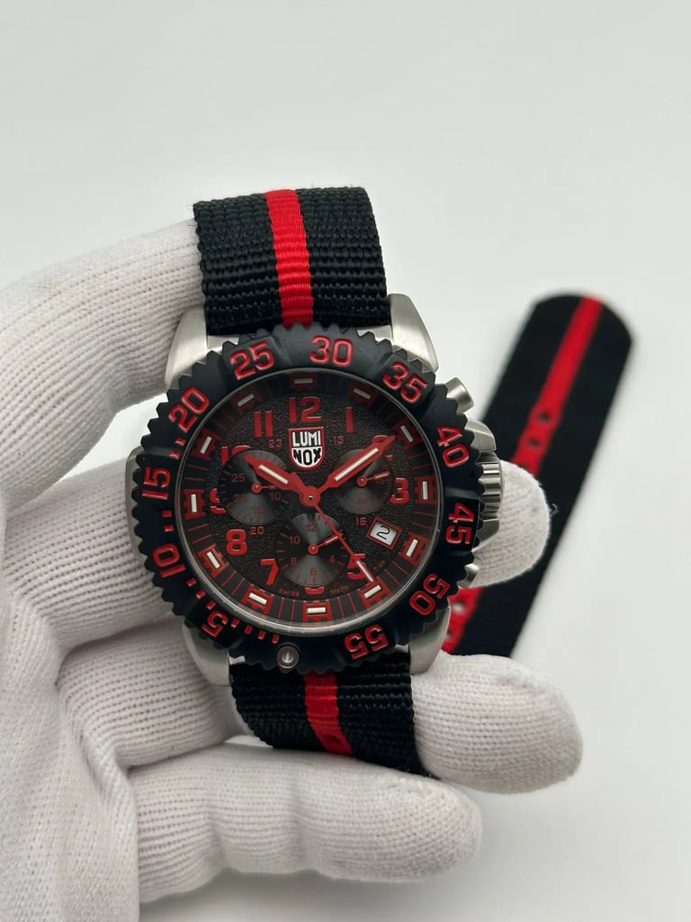 5th image of Luminox Luminox Navy SEAL Colormark Wristwatch, PreOwned condition