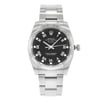 Front Full View Of Rolex 114234 Stainless Steel Watch Pre Owned Condition {Product Condition}