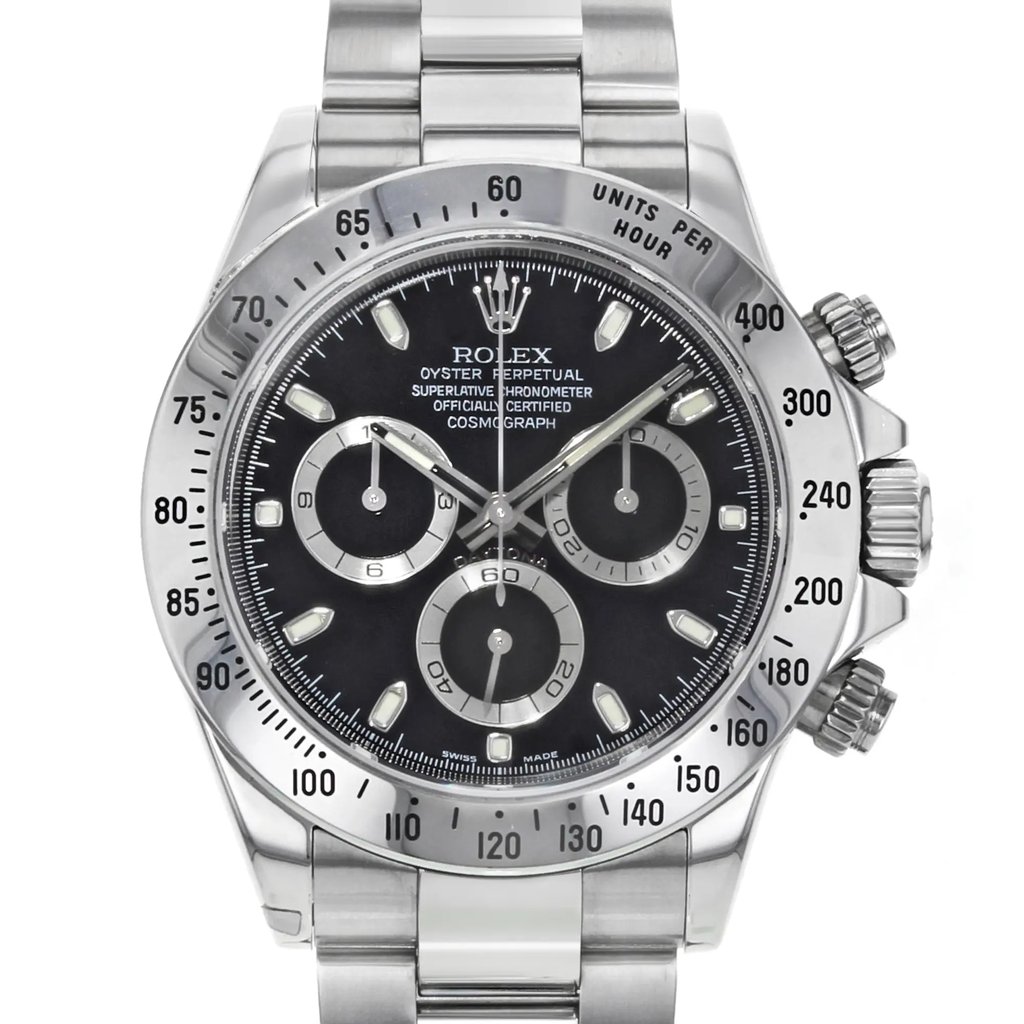 2nd image of Rolex 116520BLK Wristwatch, PreOwned condition