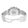 Back View Of {Caseback} Back Case And Open Stainless Steel Band Of Breitling A2432212 / B726-443A Watch Display Model Condition