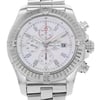 Up Close Front Facing Picture Of Breitling A1337011/A660-135A Stainless Steel Watch Pre Owned Condition