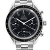 Up Close Front Facing Picture Of OMEGA 3510.50.00 Stainless Steel Watch Pre Owned Condition