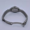 Back View Of Screwback Back Case And Open Stainless Steel Band Of Rolex 179174 Watch Pre Owned Condition