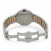 Back View Of Solid Back Case And Open Stainless Steel,Rose Gold Band Of Cartier W6920032 Watch Pre Owned Condition