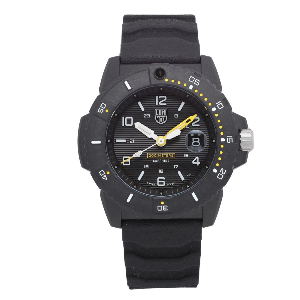 Front Full View Of Luminox XS.3601 Carbonox Watch Pre Owned Condition Good
