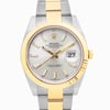 Up Close Front Facing Picture Of Rolex 126333 Stainless Steel Watch New Condition