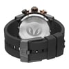 Back View Of Solid Back Case And Closed Rubber Band Of TechnoMarine 612004 Watch Pre Owned Condition