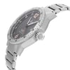View Of Crown Facing Side Of Edox 80094-3NM-NO1 Stainless Steel Watch Pre Owned Condition