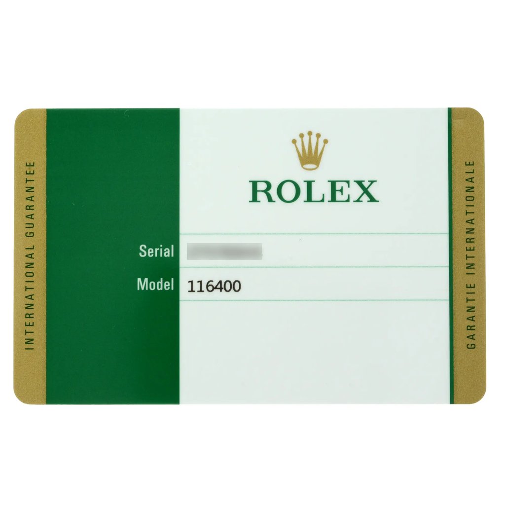 5th image of Rolex 116400 BKO Wristwatch, Unworn condition