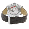 Back View Of {Caseback} Back Case And Closed Leather Band Of OMEGA 231.13.39.22.02.001 Watch Unworn Condition