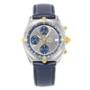 Front Full View Of Breitling B13048 Stainless Steel Watch Pre Owned Condition {Product Condition}