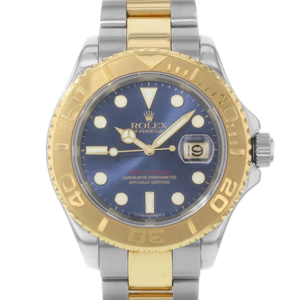 Up Close Front Facing Picture Of Rolex 16623 Stainless Steel Watch Pre Owned Condition