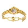 Back View Of {Caseback} Back Case And Open Gold Band Of OMEGA 231.55.34.20.55.001 Watch Display Model Condition